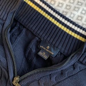 Brooks Brothers half zip sweater